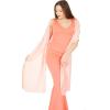 imageBlackButterfly Chiffon Bridesmaid Wedding Evening Shawl WrapBaby Pink