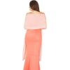 imageBlackButterfly Chiffon Bridesmaid Wedding Evening Shawl WrapBaby Pink