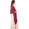 imageBlackButterfly Chiffon Bridesmaid Wedding Evening Shawl WrapBurgundy