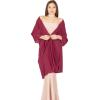 imageBlackButterfly Chiffon Bridesmaid Wedding Evening Shawl WrapBurgundy