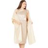 imageBlackButterfly Chiffon Bridesmaid Wedding Evening Shawl WrapChampagne Gold