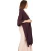 imageBlackButterfly Chiffon Bridesmaid Wedding Evening Shawl WrapDark Purple