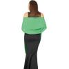 imageBlackButterfly Chiffon Bridesmaid Wedding Evening Shawl WrapEmerald