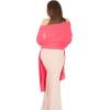 imageBlackButterfly Chiffon Bridesmaid Wedding Evening Shawl WrapHot Pink