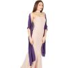 imageBlackButterfly Chiffon Bridesmaid Wedding Evening Shawl WrapIndigo