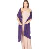 imageBlackButterfly Chiffon Bridesmaid Wedding Evening Shawl WrapIndigo
