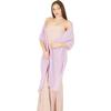 imageBlackButterfly Chiffon Bridesmaid Wedding Evening Shawl WrapLilac