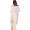 imageBlackButterfly Chiffon Bridesmaid Wedding Evening Shawl WrapLilac