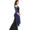 imageBlackButterfly Chiffon Bridesmaid Wedding Evening Shawl WrapMidnight Blue