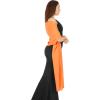 imageBlackButterfly Chiffon Bridesmaid Wedding Evening Shawl WrapOrange