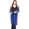 imageBlackButterfly Chiffon Bridesmaid Wedding Evening Shawl WrapRoyal Blue