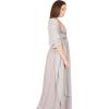 imageBlackButterfly Chiffon Bridesmaid Wedding Evening Shawl WrapSilver