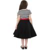 imageBlackButterfly Kids Maria Vintage Striped Pin Up DressBlack