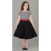 imageBlackButterfly Kids Maria Vintage Striped Pin Up DressBlack