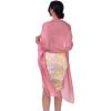 imageBlackButterfly Metallic Sparkle Bridal Wedding Party Evening Shawl Pashmina WrapBaby Pink