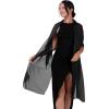 imageBlackButterfly Metallic Sparkle Bridal Wedding Party Evening Shawl Pashmina WrapBlack