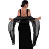 imageBlackButterfly Metallic Sparkle Bridal Wedding Party Evening Shawl Pashmina WrapBlack