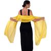 imageBlackButterfly Metallic Sparkle Bridal Wedding Party Evening Shawl Pashmina WrapGold