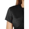 imageBlackButterfly Satin Bolero Shrug  Short SleeveBlack