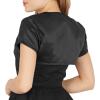 imageBlackButterfly Satin Bolero Shrug  Short SleeveBlack
