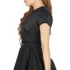 imageBlackButterfly Satin Bolero Shrug  Short SleeveBlack