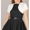 imageBlackButterfly Satin Bolero Shrug  Short SleeveIvory