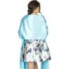 imageBlackButterfly Satin Shawl Bridesmaid Wedding Wrap ScarfAqua