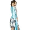 imageBlackButterfly Satin Shawl Bridesmaid Wedding Wrap ScarfAqua