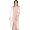 imageBlackButterfly Satin Shawl Bridesmaid Wedding Wrap ScarfBaby Pink