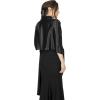 imageBlackButterfly Satin Shawl Bridesmaid Wedding Wrap ScarfBlack