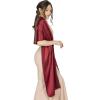 imageBlackButterfly Satin Shawl Bridesmaid Wedding Wrap ScarfBurgundy