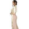 imageBlackButterfly Satin Shawl Bridesmaid Wedding Wrap ScarfChampagne