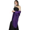 imageBlackButterfly Satin Shawl Bridesmaid Wedding Wrap ScarfIndigo