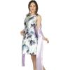 imageBlackButterfly Satin Shawl Bridesmaid Wedding Wrap ScarfLilac