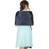 imageBlackButterfly Satin Shawl Bridesmaid Wedding Wrap ScarfMidnight Blue
