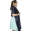 imageBlackButterfly Satin Shawl Bridesmaid Wedding Wrap ScarfMidnight Blue