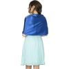 imageBlackButterfly Satin Shawl Bridesmaid Wedding Wrap ScarfRoyal Blue