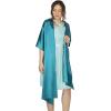 imageBlackButterfly Satin Shawl Bridesmaid Wedding Wrap ScarfTeal Blue