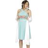imageBlackButterfly Satin Shawl Bridesmaid Wedding Wrap ScarfWhite