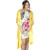 imageBlackButterfly Satin Shawl Bridesmaid Wedding Wrap ScarfYellow
