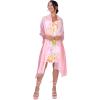 imageBlackButterfly Satin Silky Bridal Wedding Party Evening Shawl Pashmina WrapDark Pink  Light Pink