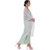 imageBlackButterfly Satin Silky Bridal Wedding Party Evening Shawl Pashmina WrapSilver