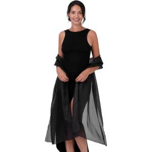 imageBlackButterfly Metallic Sparkle Bridal Wedding Party Evening Shawl Pashmina WrapBlack