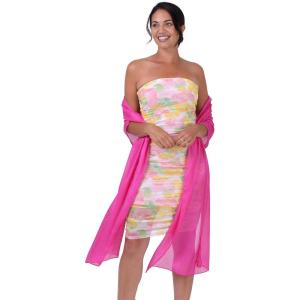 imageBlackButterfly Metallic Sparkle Bridal Wedding Party Evening Shawl Pashmina WrapHot Pink