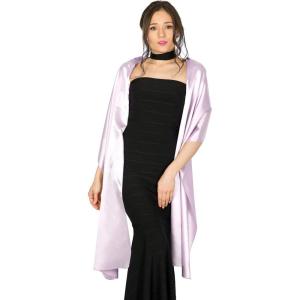imageBlackButterfly Satin Shawl Bridesmaid Wedding Wrap ScarfLilac
