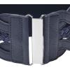 imageBlackButterfly 3 Inch Wide Waspie Elastic Vintage Braided Buckle Waist BeltMidnight Blue