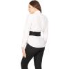 imageBlackButterfly 3 Inch Wide Waspie Elastic Vintage Buckle Waist BeltBlack
