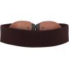 imageBlackButterfly 3 Inch Wide Waspie Elastic Vintage Buckle Waist BeltDark Brown