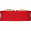 imageBlackButterfly 3 Inch Wide Waspie Elastic Vintage Buckle Waist BeltRed
