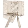 imageBlackButterfly 55 Wide Corset Waspie Elastic Lace BeltBeige